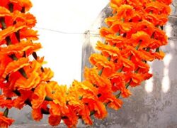 Fabric Marigold Garlands