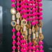 Pink Pom Pom Mirror Garlands Pack of 10