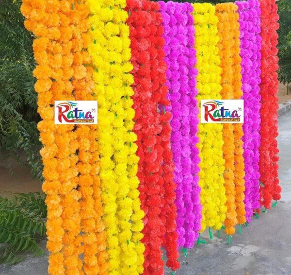 Multi-Color Marigold Garlands - Image 3