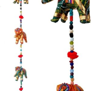 Ratna Handicrafts Elephant Layer Wall Hanging (Pack of 2)